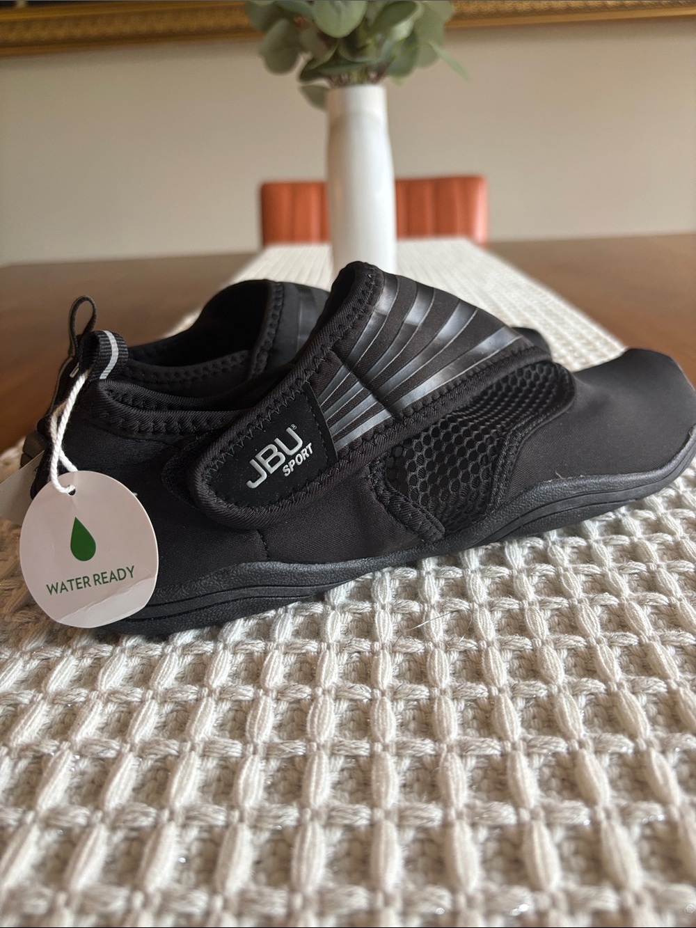 JBU NWT Black Water-Ready Slip-On Shoes